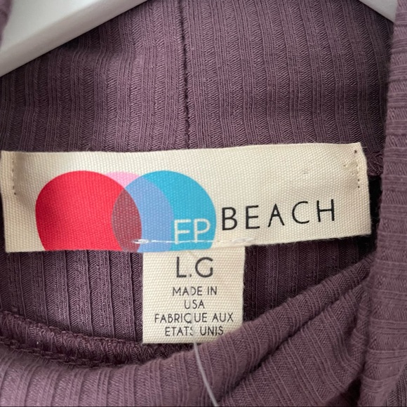 Free People Beach Around Town Purple Mini Dress - Picture 7 of 8